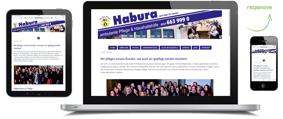 Symbol7Marketing Webreferenzen Habura Plegedienst Karlsruhe